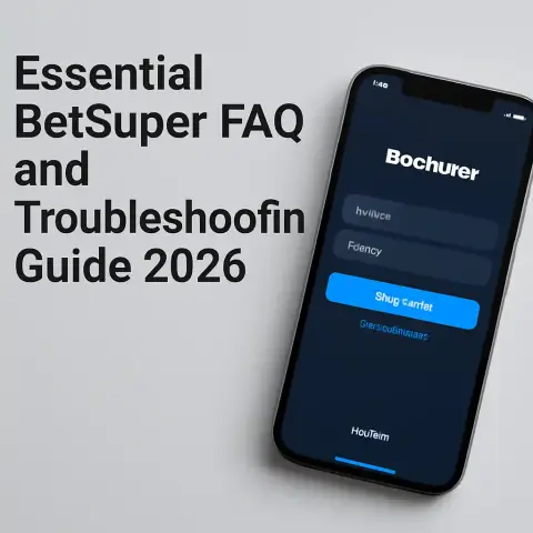 Essential BetSuper FAQ and Troubleshooting Guide 2026